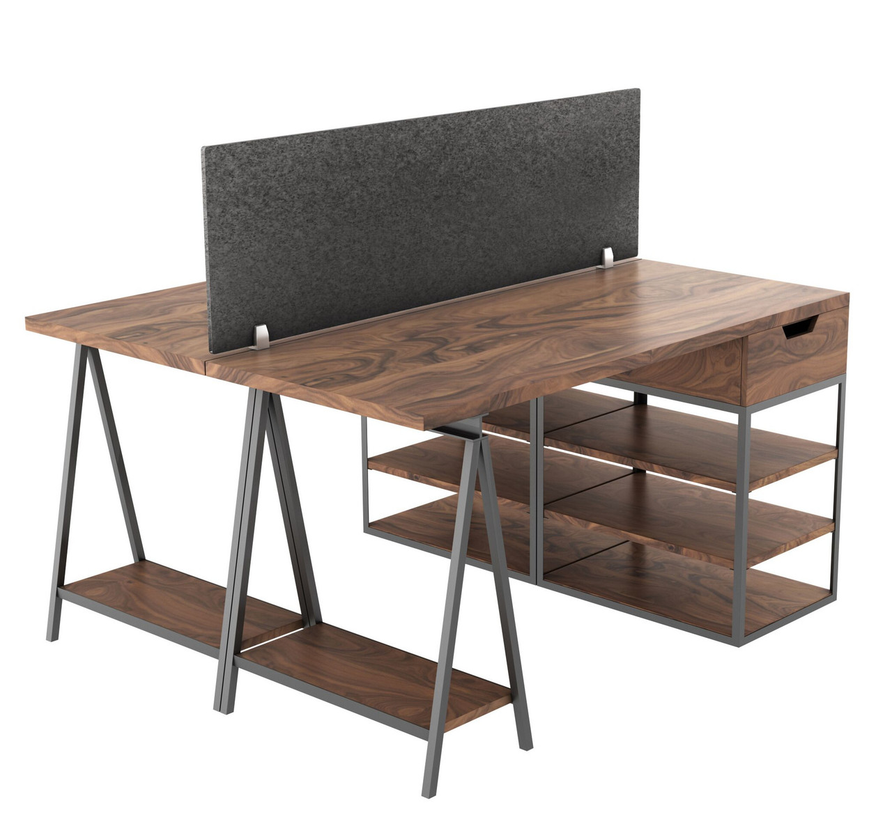 OBEX Sound Absorbing Desk Mounted Privacy Panels
