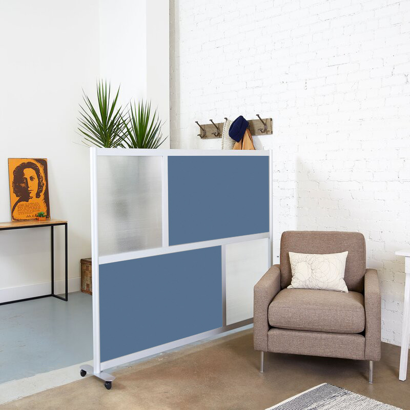 Loftwall: 76” W Loft Room Divider | Modern Office Partition