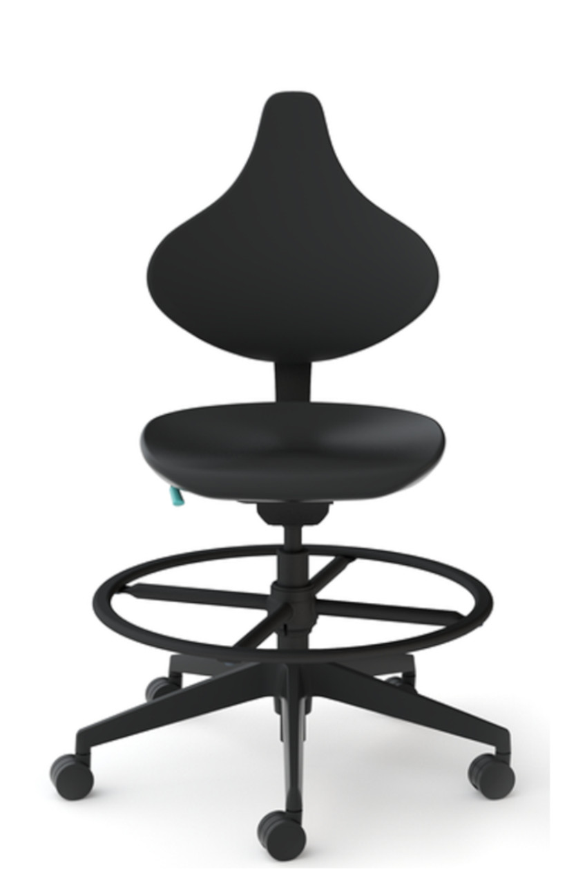  EXONOMICS EXPERIMENT メタルパイプスツール 椅子 Cramer Helix Med-Tech Stool | Tall Lab Chair - 300lb Capacity