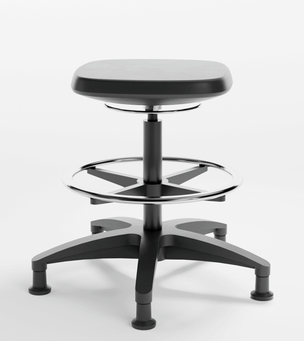 Cramer Citrus 360 Med Tech Cleanroom Lab Chair | OfficeChairsUSA