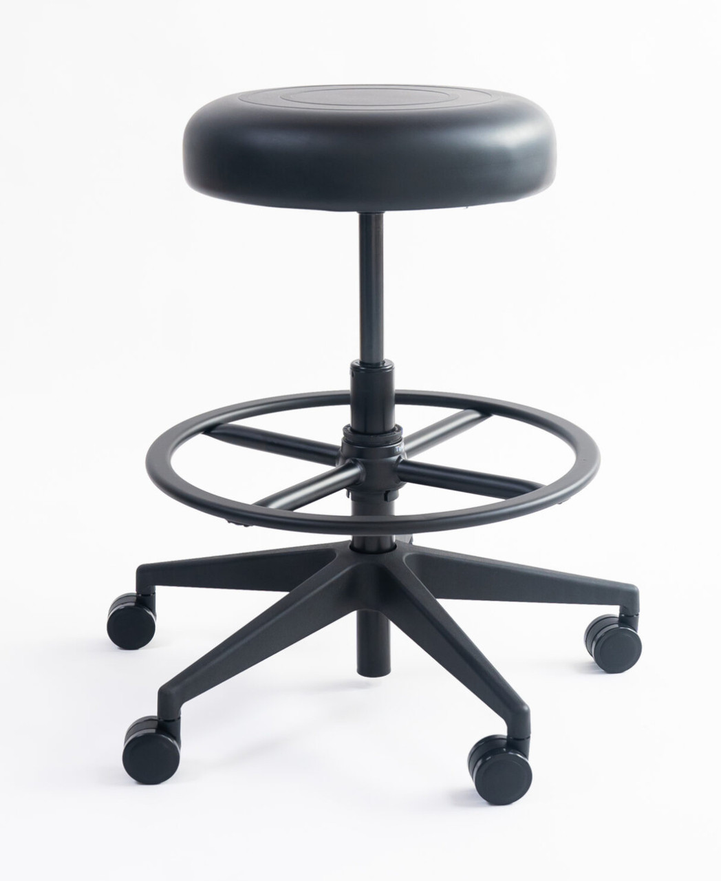 Cramer Fusion Round Medical Rolling Stool | OfficeChairsUSA