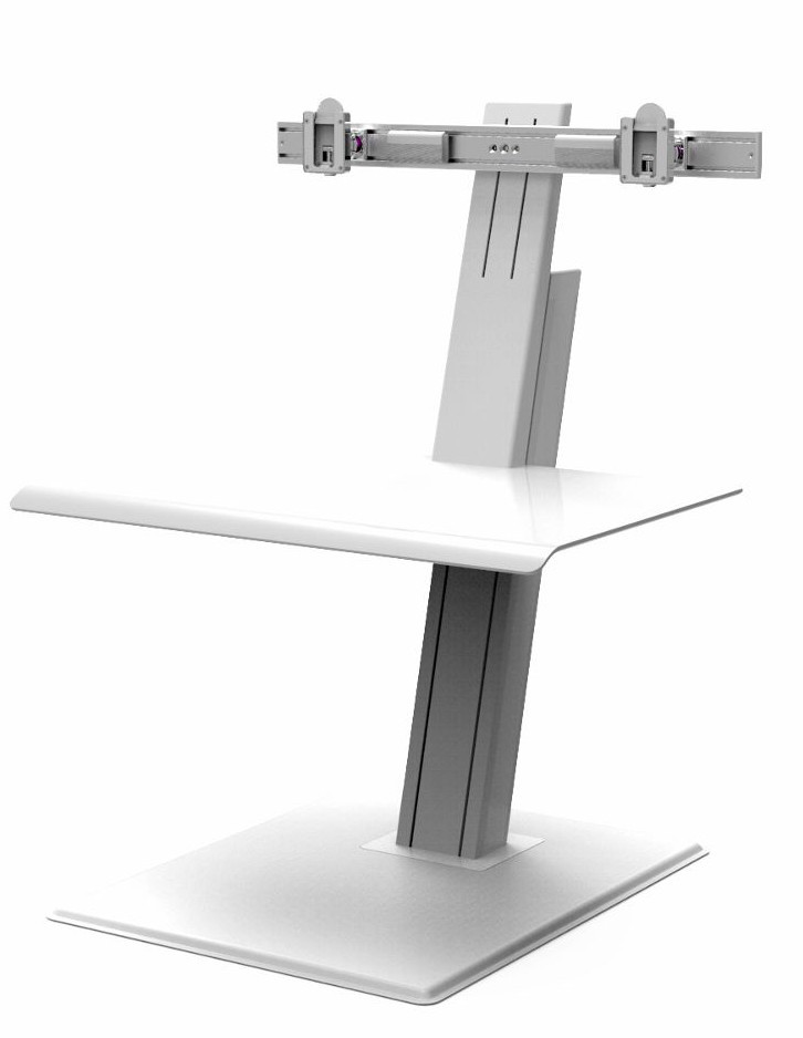 Humanscale QuickStand Eco Dual Monitor Stand OfficeChairsUSA
