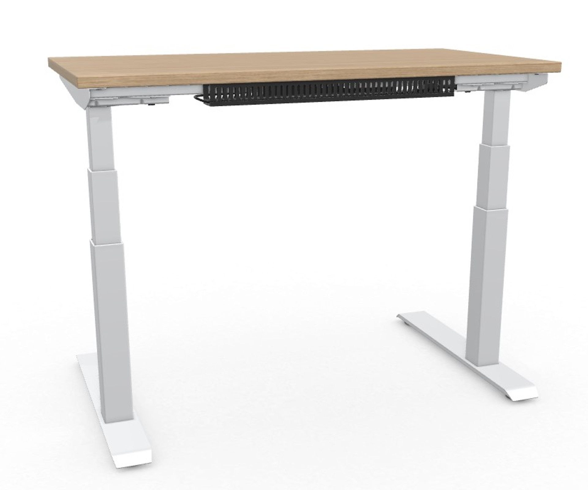 AMQ ActivPRO SitStand Electric Table Desk with 3 Stage Legs Officechairsusa