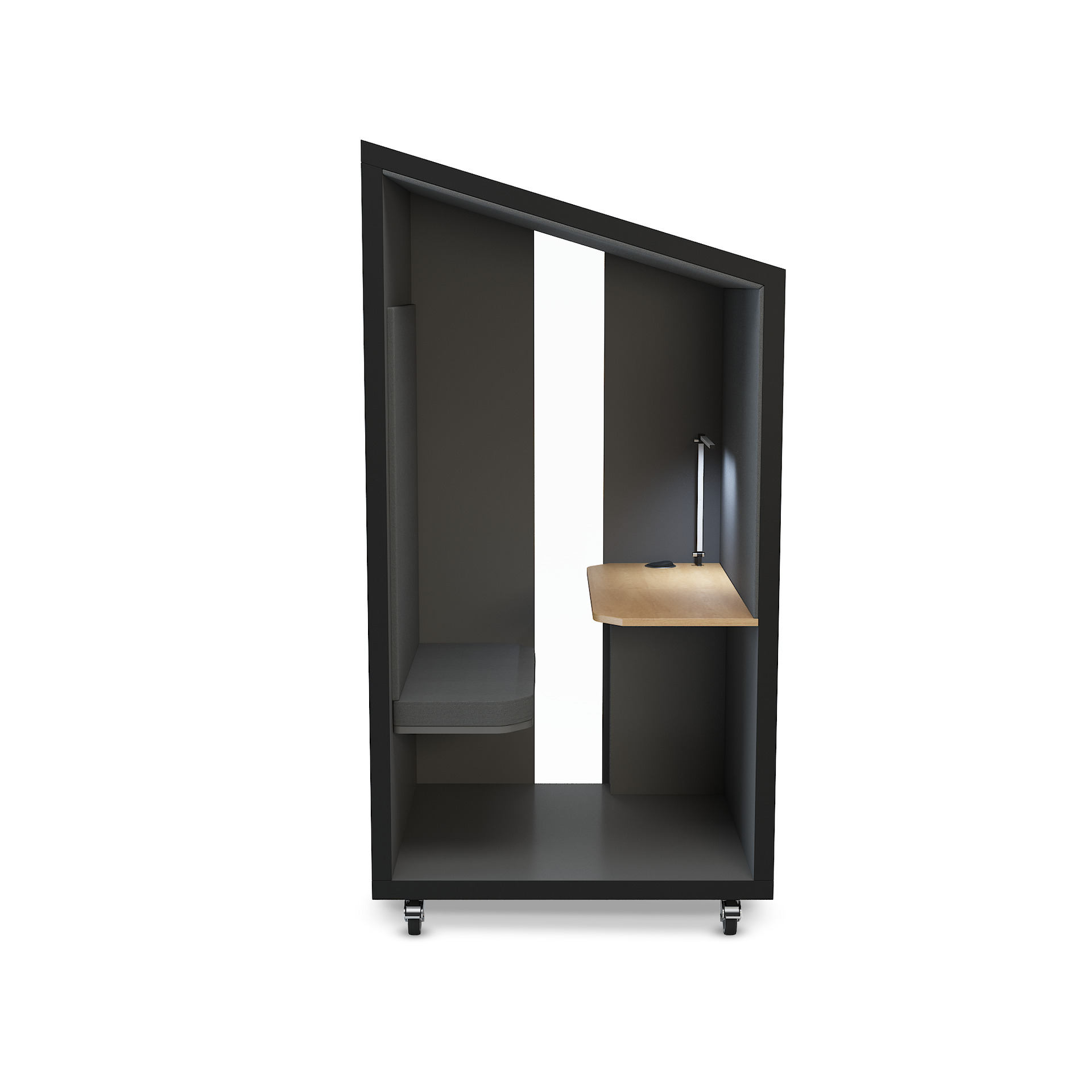 Nook Solo Pod Modular Desk Pod OfficeChairsUSA