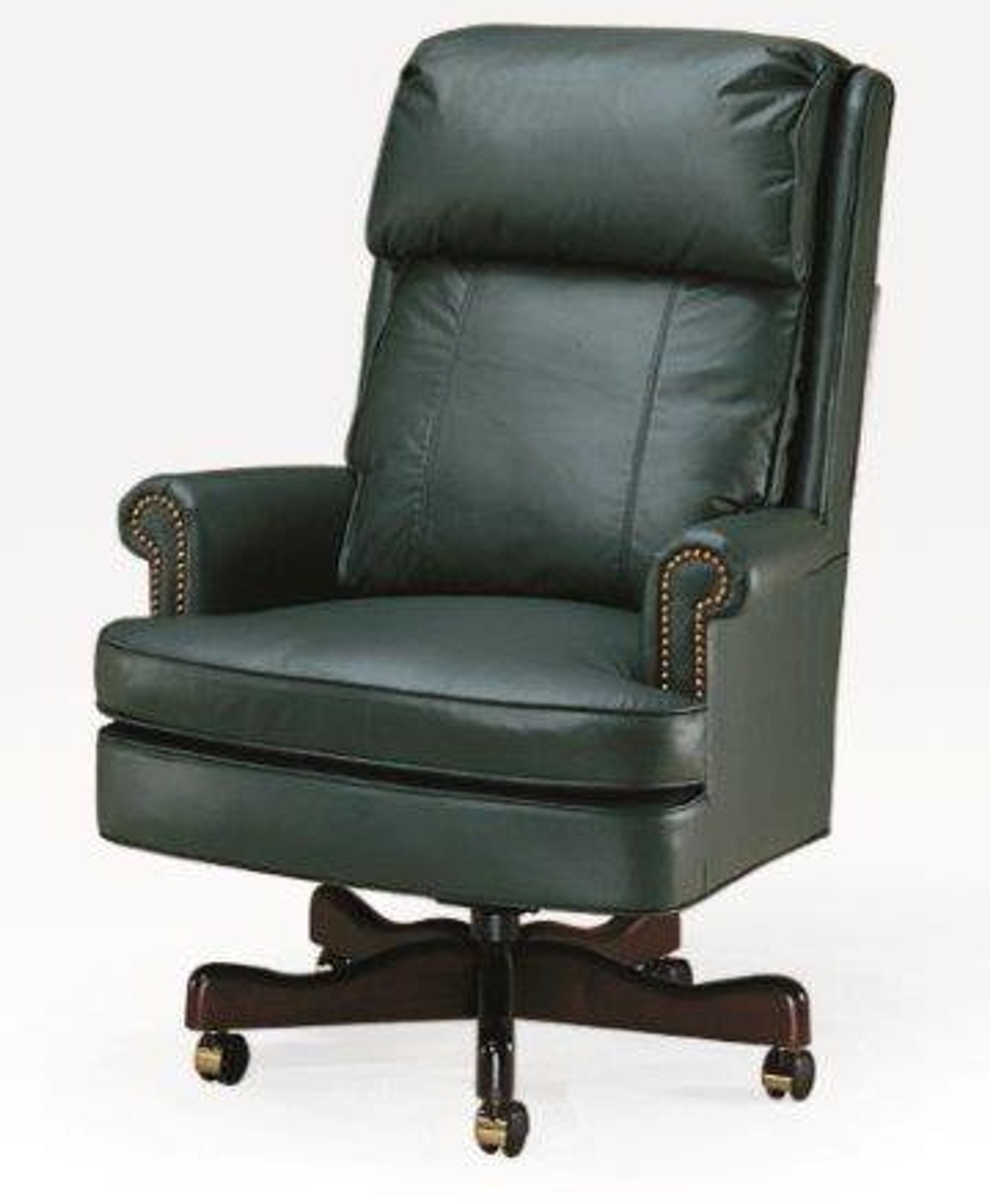 Executive High Back Leather Office Chair OfficeChairsUSA