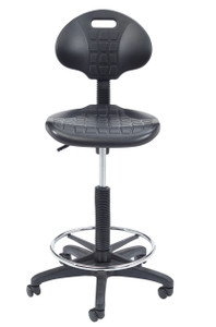 National Public Seating Kangaroo Polyurethane Task Stool National Public Seating Kangaroo Polyurethane Task Stool