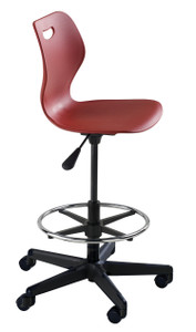 Intellect Wave® Task Stool with glides Intellect Wave® Task Stool with glides