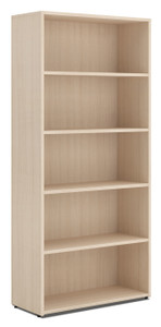 Hon Mod Bookcase, NEW Desert Oak Laminate, 5 Shelves Hon Mod Bookcase, NEW Desert Oak Laminate, 5 Shelves