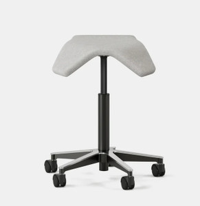 Branch Saddle Chair, Dove Branch Saddle Chair, Dove