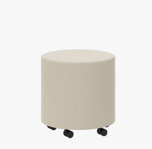 Kimball Whimsy Ottoman, 16" with Casters Kimball Whimsy Ottoman, 16" with Casters