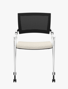 National Office Jiminy Nesting Chair, Armless, Front View National Office Jiminy Nesting Chair, Armless, Front View