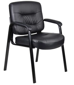 Office Chairs USA Midback Guest Chair, 3/4 Front View