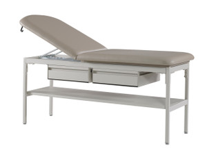 Intensa Healthcare 414 Series Exam Room Treatment Table, Optional Drawers, 3/4 Front View