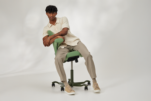 HAG Capisco allows you to sit any way you choose