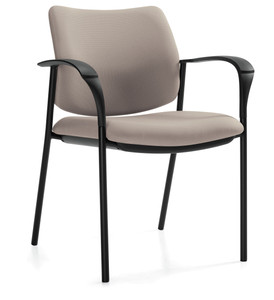 Global Sidero Guest Chair, 3/4 Front View