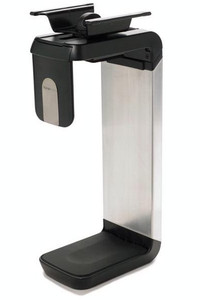 Humanscale CPU Holder (CPU200) : Black with Brushed Aluminum Finish