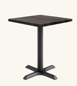 Proof Table with Studio Teak Laminate Top and Black X Base Proof Table with Studio Teak Laminate Top and Black X Base