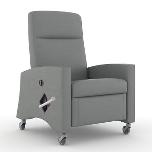 Meadow Medical Recliner in Silvertex Healthcare Vinyl Meadow Medical Recliner in Silvertex Healthcare Vinyl