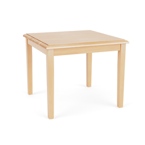 Lesro Lenox Wood Solid Hardwood Top Corner Table, Natural Wood Frame and Tabletop Finish, 3/4 Front View Lesro Lenox Wood Solid Hardwood Top Corner Table, Natural Wood Frame and Tabletop Finish, 3/4 Front View