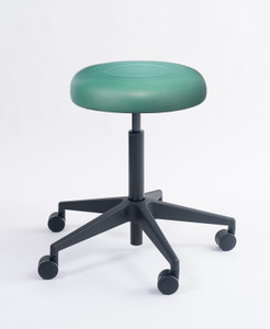 Cramer Fusion Round Med Tech Lab Stool, Fern Rhino Seat Cramer Fusion Round Med Tech Lab Stool, Fern Rhino Seat
