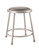 6200 Series 18" Heavy Duty Vinyl Padded Steel Stool, silver frame with grey seat pad  6200 Series 18" Heavy Duty Vinyl Padded Steel Stool, silver frame with grey seat pad