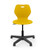 KI Intellect Wave® Student Task Chair, Rubber Ducky Shell, Black Base, 3/4 Front View KI Intellect Wave® Student Task Chair, Rubber Ducky Shell, Black Base, 3/4 Front View