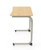 Intellect Wave® Cantilever Student Desk with a Maple Plastic top and Champagne Metallic frame  Intellect Wave® Cantilever Student Desk with a Maple Plastic top and Champagne Metallic frame