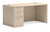 Hon Mod Desk with Single Full Height Pedestal, NEW Desert Oak Laminate Finish, 60"W