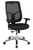 Apollo Ratchet Back Executive Task Chair With Polished Base, 3/4 Front View Apollo Ratchet Back Executive Task Chair With Polished Base, 3/4 Front View