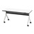 Rumba™ Nesting Table Designer White, Metallic Gray Legs 60" x 30" Rumba™ Nesting Table Designer White, Metallic Gray Legs 60" x 30"