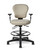 OM Seating Classic Vinyl Healthcare Stool, Optional Height/Width Adjustable Arms, New Black Turn-lock Footring, Front View OM Seating Classic Vinyl Healthcare Stool, Optional Height/Width Adjustable Arms, New Black Turn-lock Footring, Front View