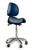 Bambach Classic Plus Ergonomic Saddle Stool with Large Backrest in Deep Sapphire, Tall Cylinder Bambach Classic Plus Ergonomic Saddle Stool with Large Backrest in Deep Sapphire, Tall Cylinder