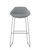 Jest Stool in Steel, Bar Height Jest Stool in Steel, Bar Height