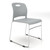 AIS Triad Stacking Chair, Carton of 4, Grey AIS Triad Stacking Chair, Carton of 4, Grey