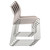 AIS Triad Stacking Chair, Carton of 4, Beige Stacked AIS Triad Stacking Chair, Carton of 4, Beige Stacked