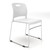 AIS Triad Stacking Chair, Carton of 4, White AIS Triad Stacking Chair, Carton of 4, White