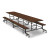 19F Folding Bench Cafeteria 12' Table  / Open Box 19F Folding Bench Cafeteria 12' Table  / Open Box