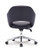 Melanie Swivel Arm Chair in Nappa Vinyl Black Melanie Swivel Arm Chair in Nappa Vinyl Black