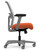 Ignition 2.0 ReActiv® Low-Back Task, Noble Monarch Upholstery, White ReActiv Back, Titanium Frame, Base and Lumbar, Adjustable Arms Ignition 2.0 ReActiv® Low-Back Task, Noble Monarch Upholstery, White ReActiv Back, Titanium Frame, Base and Lumbar, Adjustable Arms