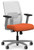 Ignition 2.0 ReActiv® Low-Back Task, Noble Monarch Upholstery, White ReActiv Back, Titanium Frame, Base and Lumbar, Adjustable Arms Ignition 2.0 ReActiv® Low-Back Task, Noble Monarch Upholstery, White ReActiv Back, Titanium Frame, Base and Lumbar, Adjustable Arms