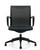 Global Solar Medium Back Auto Adjust Quick Ship, Asphalt Frame and Base, Midnight Mesh, Front View
