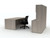 AIS Calibrate Standalone Desk with Credenza and Optional Hutch, Blue Smooth Tackboard, Looks Likatre Laminate AIS Calibrate Standalone Desk with Credenza and Optional Hutch, Blue Smooth Tackboard, Looks Likatre Laminate