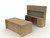 AIS Calibrate Standalone Desk with Credenza, Optional Hutch with Tackboard, Landmark Laminate AIS Calibrate Standalone Desk with Credenza, Optional Hutch with Tackboard, Landmark Laminate
