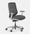 Branch Ergonomic Chair, Graphite with White Frame