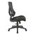 Mesh Back Managers Chair with Lumbar Support, side with arms flipped up Mesh Back Managers Chair with Lumbar Support, side with arms flipped up