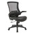 Mesh Back Managers Chair with Lumbar Support, Optional U6 Faux Leather Seat Mesh Back Managers Chair with Lumbar Support, Optional U6 Faux Leather Seat