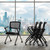 Nesting Chair with Mesh Back is  easily stored away Nesting Chair with Mesh Back is  easily stored away