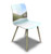 Cempa 4-Post Alfresco Chair with Micro Silver Shell and Legs Cempa 4-Post Alfresco Chair with Micro Silver Shell and Legs