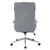 Office Chairs USA High Back Manager Chair with Chrome Finish, Charcoal Grey, Rear View Office Chairs USA High Back Manager Chair with Chrome Finish, Charcoal Grey, Rear View