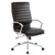 Office Chairs USA High Back Manager Chair with Chrome Finish, Black, 3/4 Front View Office Chairs USA High Back Manager Chair with Chrome Finish, Black, 3/4 Front View